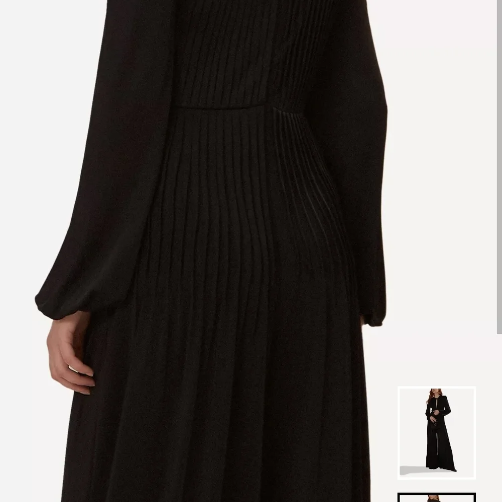 FARM Rio Black Ribbed Jumpsuit - Picture 8 of 9